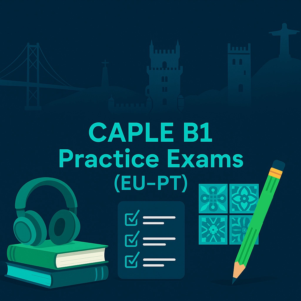 CAPLE B1 (DEPLE) practice exams—European Portuguese study plan and resources